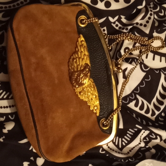 COPY - Vintage suede clutch - Picture 5 of 5